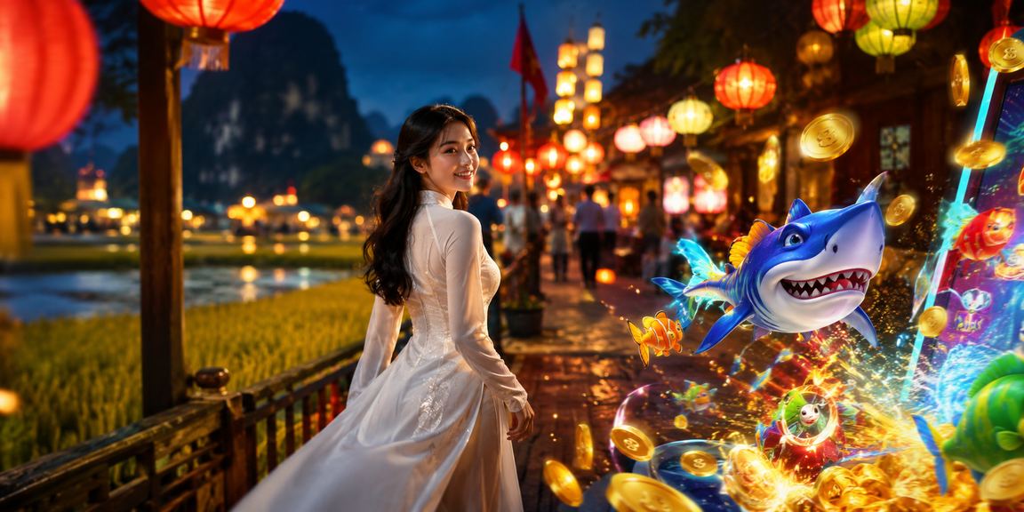 Người dùng trải nghiệm trò chơi bắn cá trên ứng dụng di động tại Ninh Bình